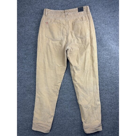 BDG Pants Womens 29 Tan Corduroy Mom High Rise Urban Outfitters Straight Leg - Picture 7 of 8